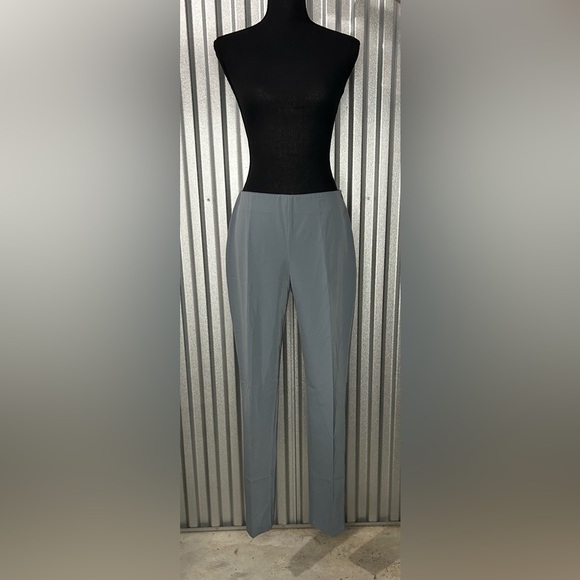 Women’s Prada Designer Blue Polyester Elastane Tapered Trousers Size 44 IT 8 US - Picture 1 of 4